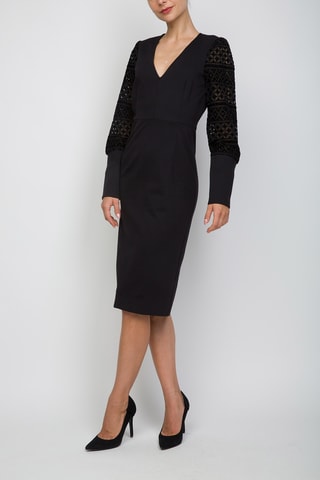 Robe fourreau - Noir