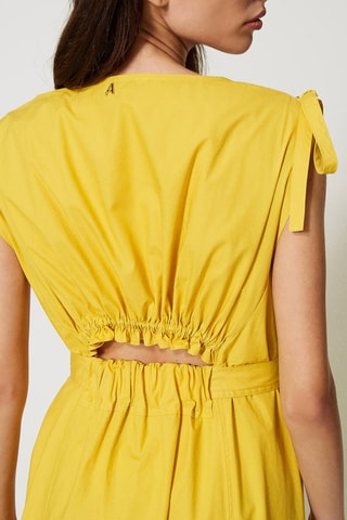Robe midi - Jaune