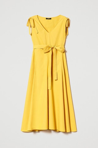 Robe midi - Jaune