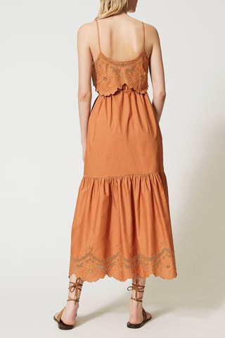 Robe longue - Marron