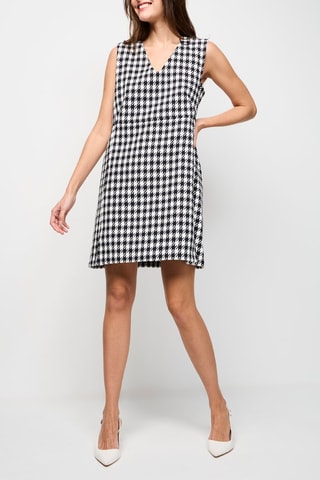 Robe droite Noir et blanc
