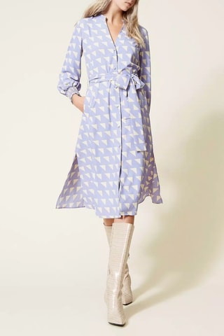 Robe chemise - Mauve