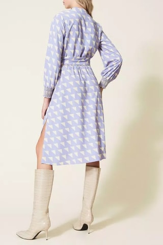 Robe chemise - Mauve