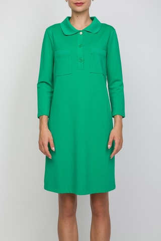 Robe polo - Vert foncé
