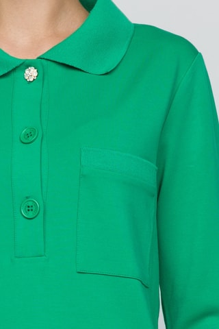 Robe polo - Vert foncé