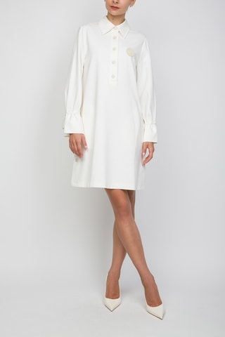 Robe trapèze - Ecru