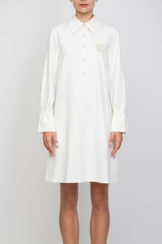 Robe trapèze - Ecru