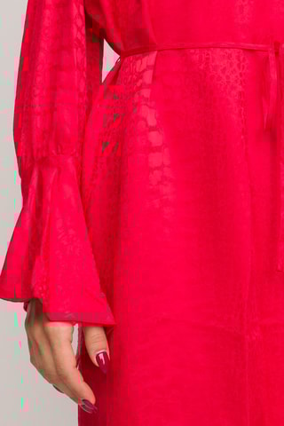 Robe droite - Rouge