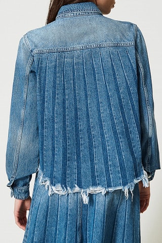 Chemisier en jean - Bleu