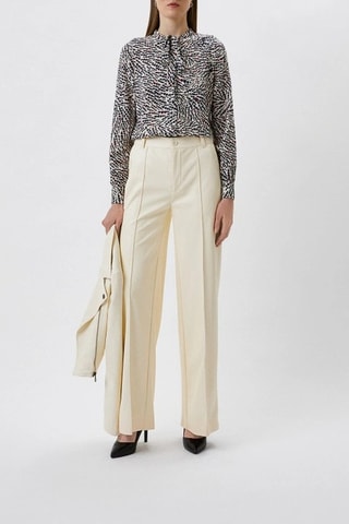 Chemisier  - Noir et écru