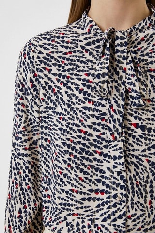 Chemisier  - Noir et écru