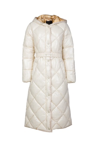 Doudoune longue - Ecru