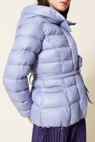 Doudoune à capuche - Violet