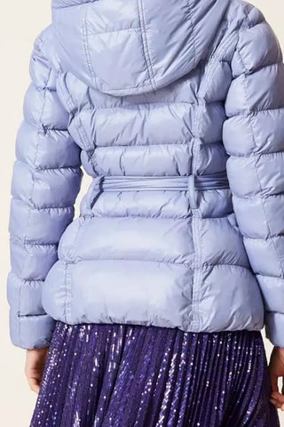 Doudoune à capuche - Violet