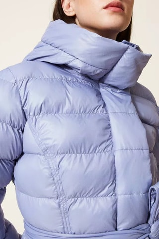 Doudoune à capuche - Violet