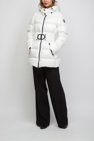 Doudoune à capuche - Blanc