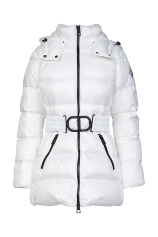 Doudoune à capuche - Blanc