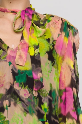 Blouse - Vert et noir