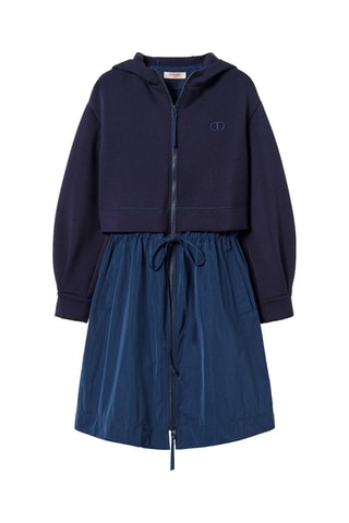 Sweat à capuche Bleu marine