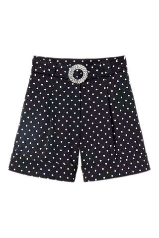 Short taille haute - Noir