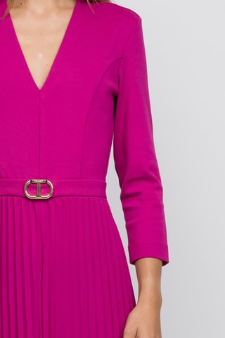 Combinaison plissée - Fuchsia