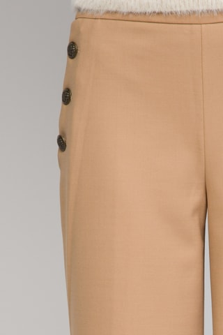 Pantalon en laine taille haute - Camel