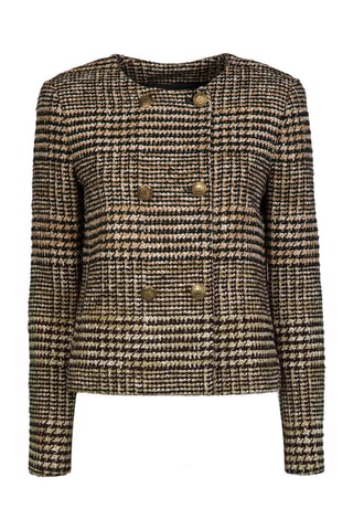 Veste - Beige et noir