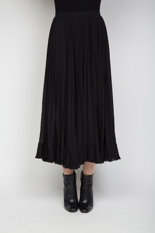 Jupe midi - Noir