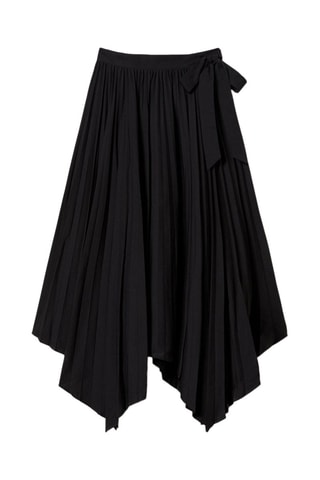 Jupe plissée - Noir