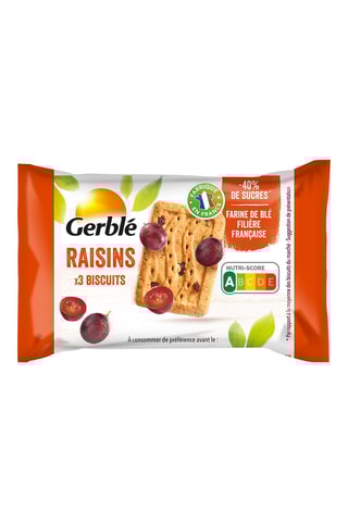 120 biscuits aux raisins - 2,04 kg