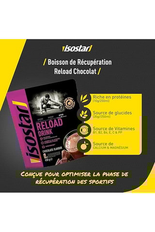 Poudre after sport Reload au chocolat - 450 g