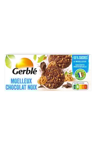 6 x Moelleux chocolat et noix - 138 g