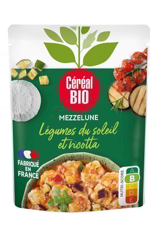 5 x Mezzelune Légumes du soleil et ricotta - 280 g