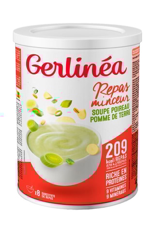 2 x 	Repas minceur Soupe Poireaux et pomme de terre - 424 g