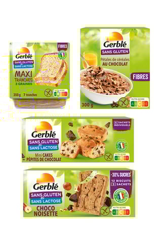 Pack Sans Gluten - 5 x 4 produits