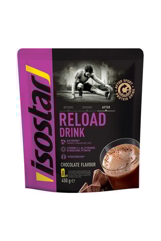 1 x Boisson énergisante vanille, 1 x Poudre after sport choco, 5 x Barres High Protein fraise et gourde - 570 g / 450 g / 105 g / 1 l