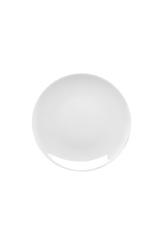 6 assiettes à dessert en porcelaine Hermine - 21 cm