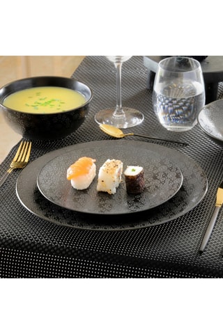 6 bols en grès Black Japan - 60 cl