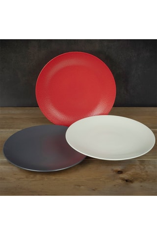 3 Aardewerk Borden Isola - 29 cm