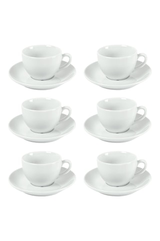 Porseleinen Koffieservies Côme - 6 Personen