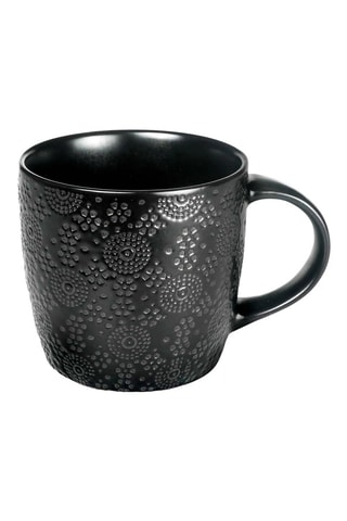 6 mugs en grès Black Japan - 28 cl