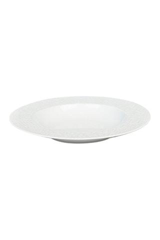 6 assiettes creuses en porcelaine Urban - 21,5 cm   