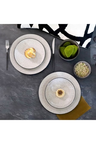 Service en grès Quartz - 18 pièces