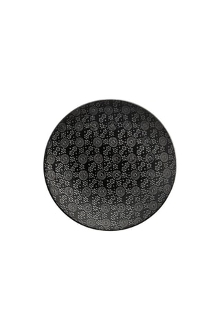 Service en grès Black Japan - 18 pièces