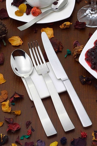 6 cuillères expresso en acier inoxydable Ato Miroir