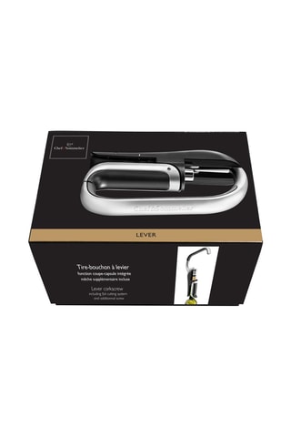 Tire-bouchon à levier en acier inoxydable Lever