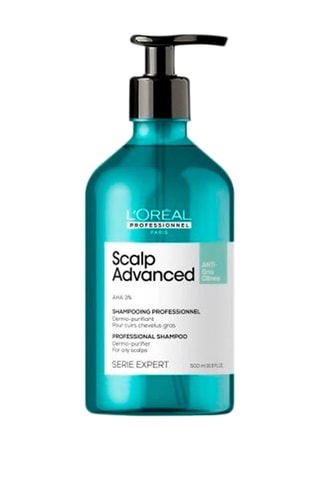 Champô dermo-purificante anti-gordura Scalp Advanced - 500 ml