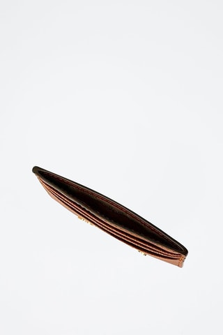 Leren Pasjeshouder Camel