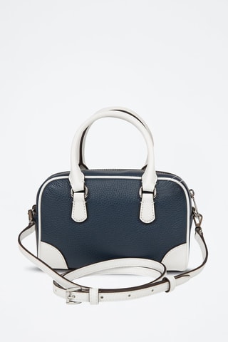 Leren Handtas - Marineblauw