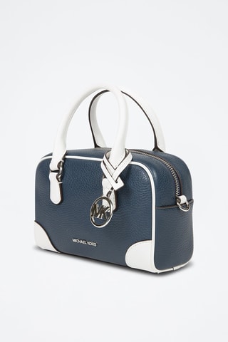 Leren Handtas - Marineblauw